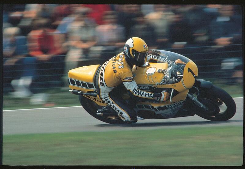 Kenny Roberts. Photo credit: Yamaha