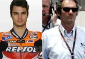 Dani Pedrosa e Franco Uncini
