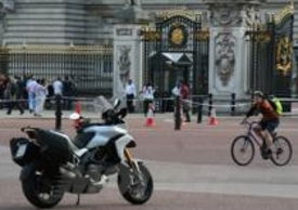 La Ducati per le vie di Londra