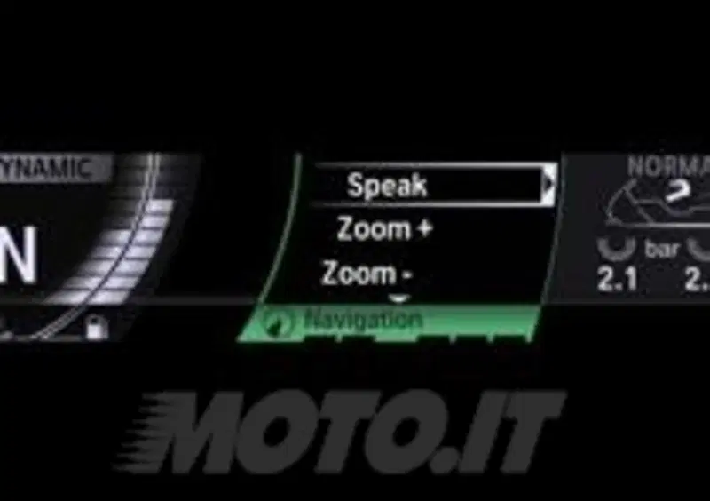 Il display della nuova BMW
