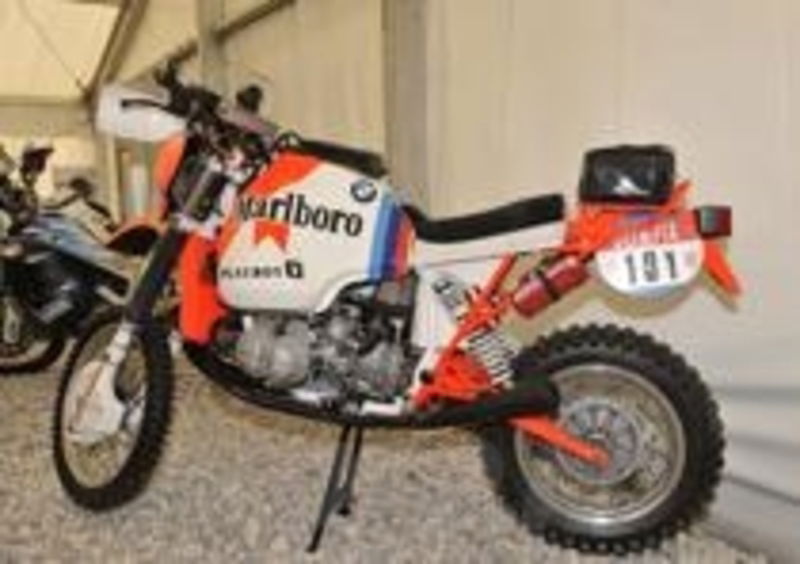 La BMW G/S vittoriosa alla Dakar negli anni &#039;80