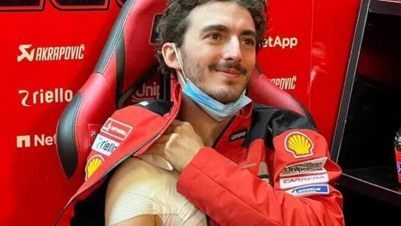 MotoGP 2022. GP del Portogallo, c'&egrave; l'ok dei medici, Pecco Bagnaia al via del gran premio [VIDEO]