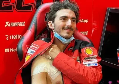 MotoGP 2022. GP del Portogallo, c'è l'ok dei medici, Pecco Bagnaia al via del gran premio [VIDEO]