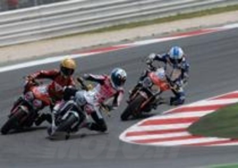 Il nostro tester in piena bagarre a Misano