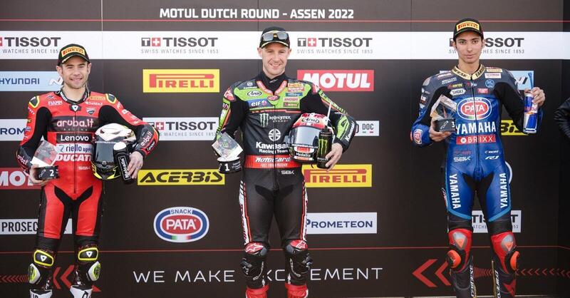 SBK 2022. GP Olanda, ad Assen Jonathan Rea si aggiudica anche la Superpole race