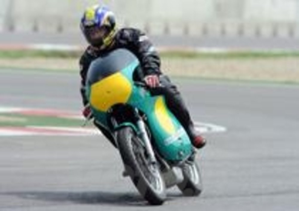 Anche moto d&#039;epoca in pista al Pirelli Day