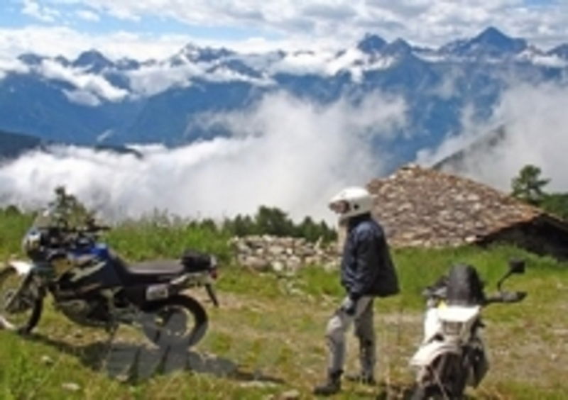 Enduro amatoriale. Cavalcata di Fenis (2008 - Foto AP)