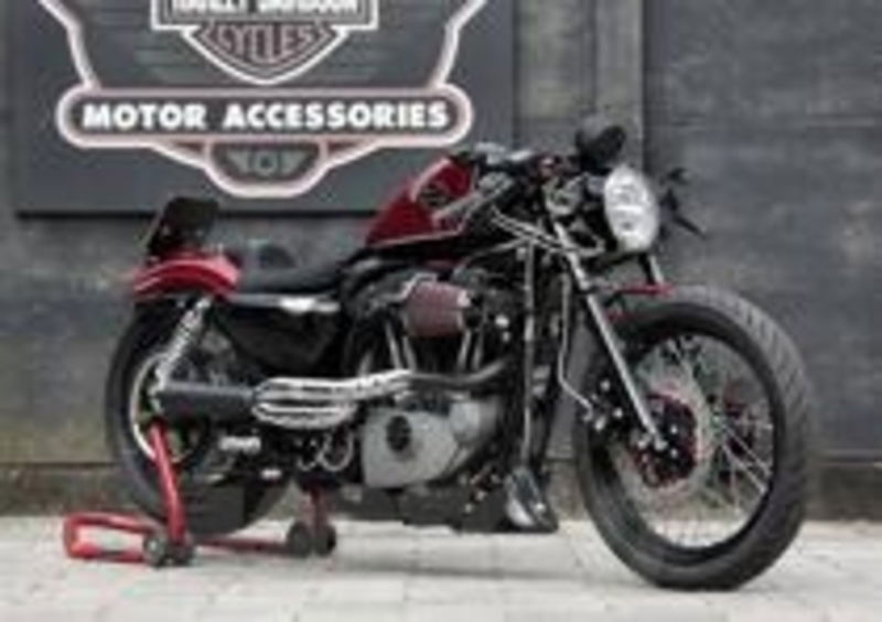 La cafe racer dell&#039;H-D Pavia
