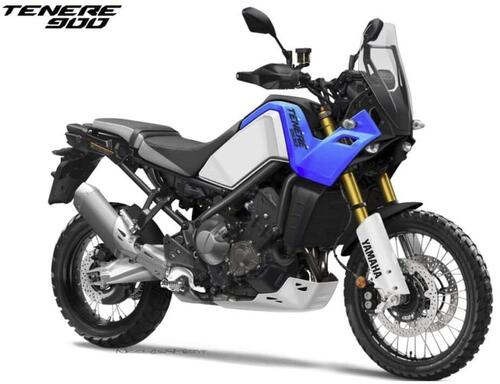 Nuova Yamaha Ténéré 900. In Francia la prevedono così (2)