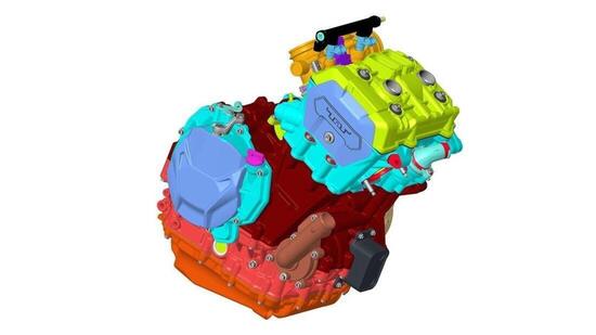 Il motore QJ288MW