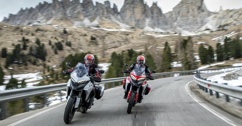 Ducati Multistrada Tour: sui passi alpini con la Multi V4