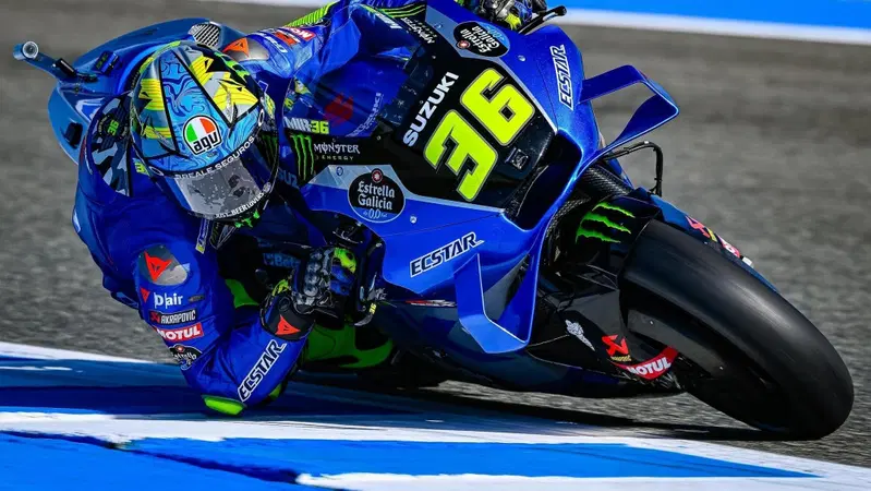 MotoGP 2022. GP di Spagna a Jerez, le Suzuki di Joan Mir e Alex Rins davanti a tutti nelle Fp1