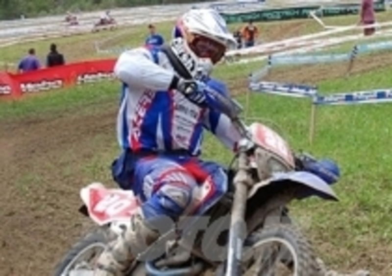 Joel Smets, pilota Airoh su BMW Enduro
