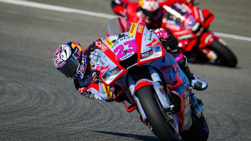 MotoGP 2022. GP di Spagna a Jerez, Enea Bastianini contento a met&agrave;: &quot;Bene con la soft meno con la media&quot;