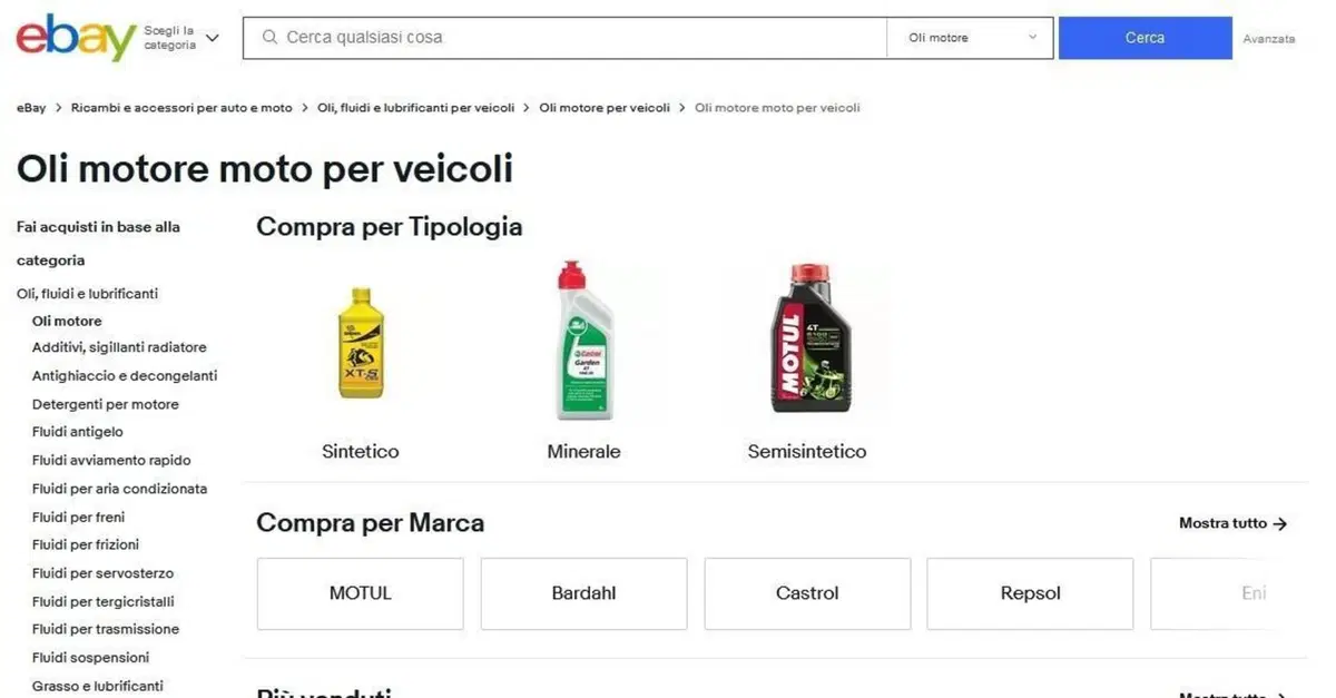 Guida all'acquisto: &ldquo;Olio e filtro, grazie&rdquo;. Sostituire l'olio motore grazie a eBay