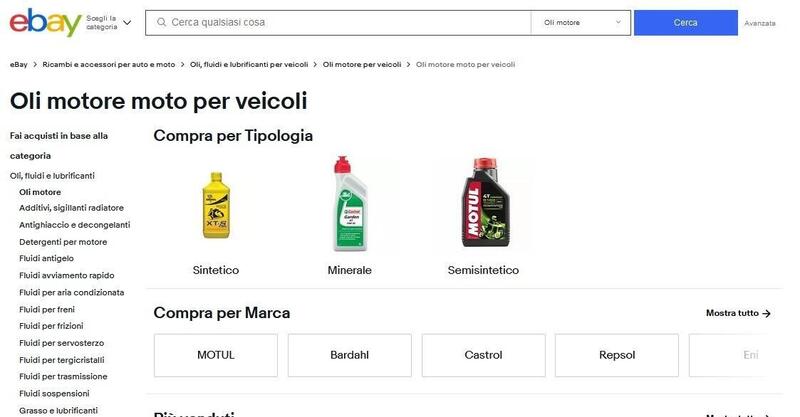 Guida all&#039;acquisto: &ldquo;Olio e filtro, grazie&rdquo;. Sostituire l&#039;olio motore grazie a eBay