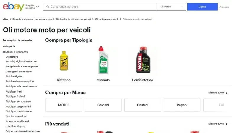 Guida all'acquisto: &ldquo;Olio e filtro, grazie&rdquo;. Sostituire l'olio motore grazie a eBay