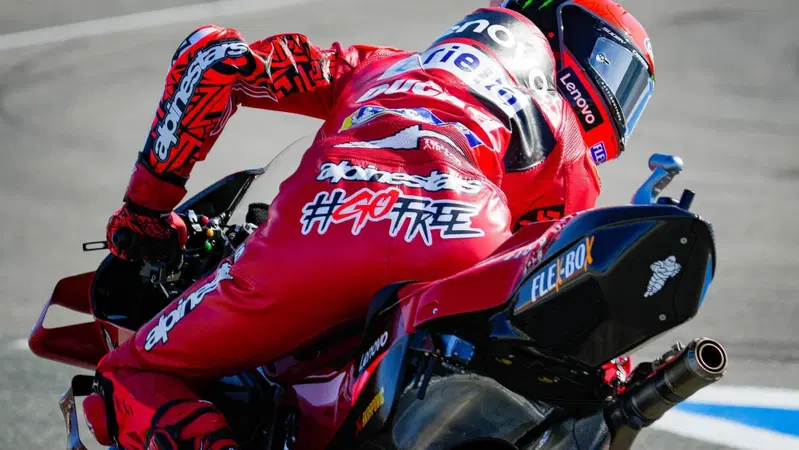 MotoGP 2022. GP di Spagna a Jerez, Pecco Bagnaia: "Ci voleva un venerd&igrave; cos&igrave;"