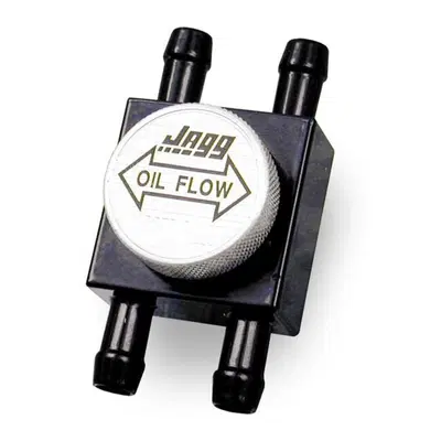 Valvola bypass manuale nera per radiatore olio jag 