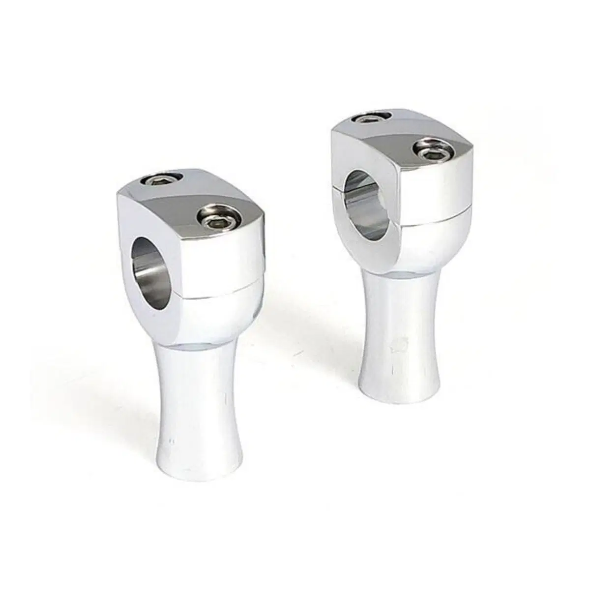 Riser Dighton Alu Domed alti 3’’, cromati, Per man 