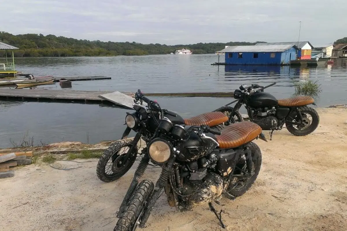 Triumph Bonneville e David Beckham insieme nell'avventura in Amazzonia (3)