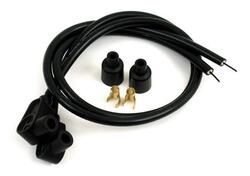 Cavi candele neri 8mm universali lunghi 60 cm (2 p Drag Specialties