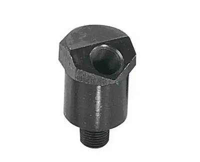 Adattatore singola uscita nero per manometro press 