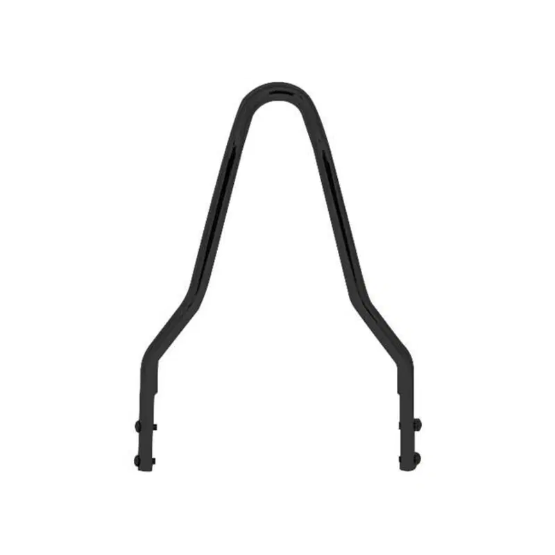 Schienalino Sissy Bar a Punta nero alto 35 cm larg 
