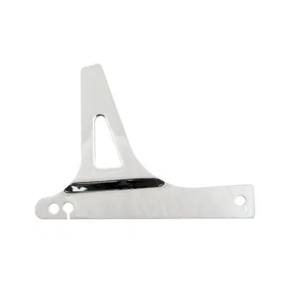 Piastre cromate per schienalino Sissy Bar fisso pe 