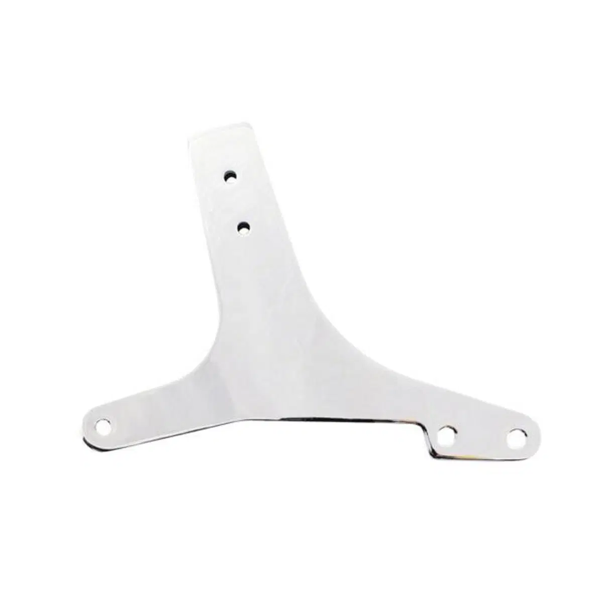 Piastre cromate per schienalino Sissy Bar fisso pe 