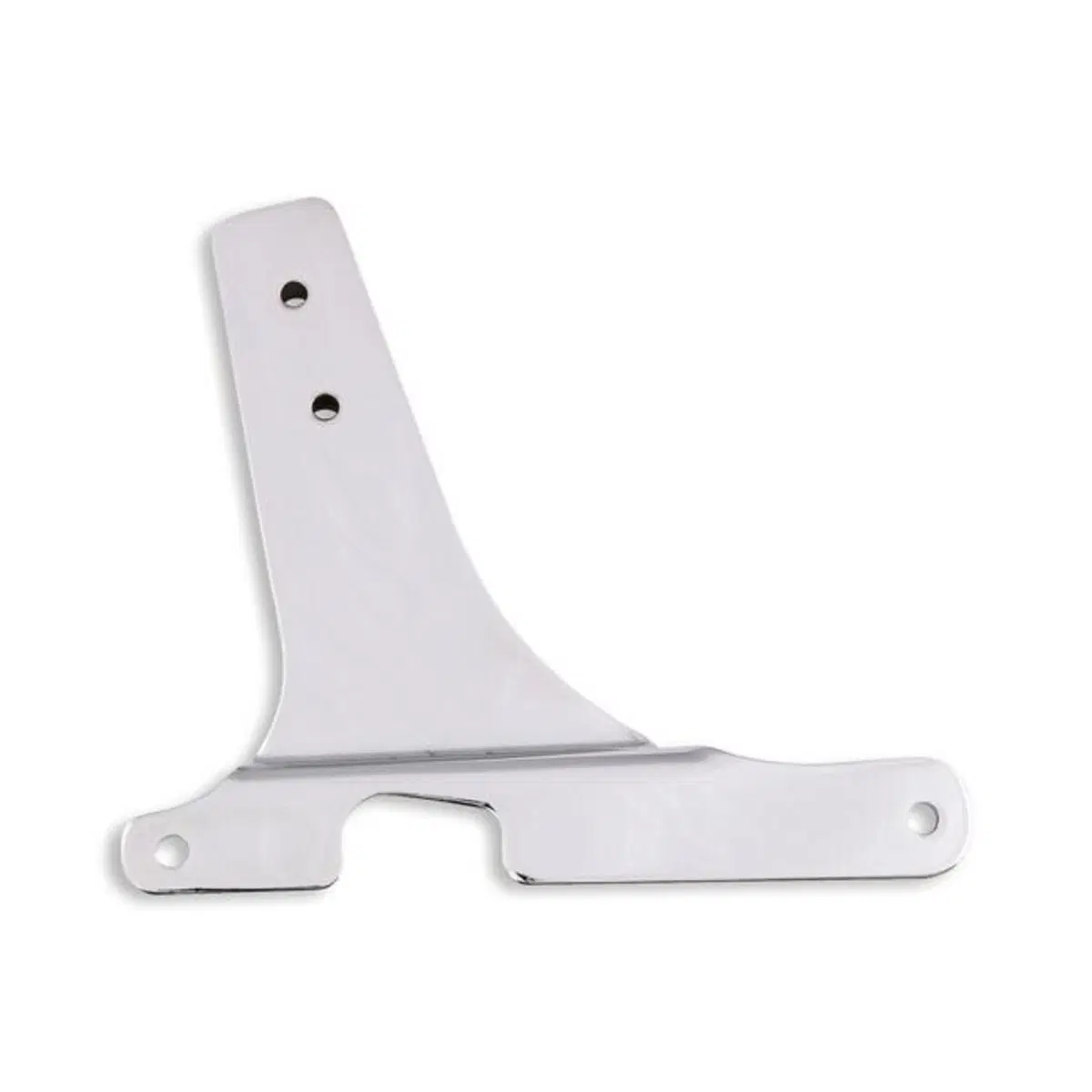 Piastre cromate per schienalino Sissy Bar fisso pe 