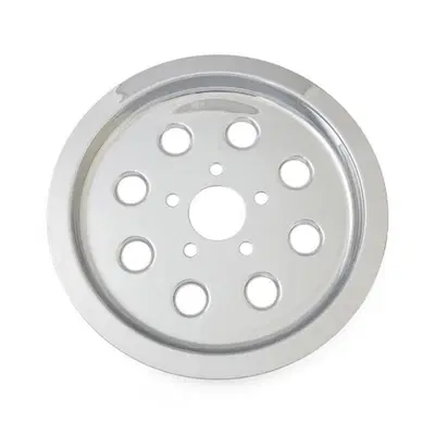 Copertura puleggia 65 denti cromata per Dyna dal 1 