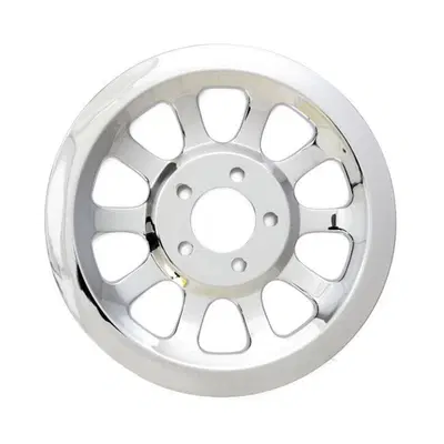 Copertura puleggia 66 denti cromata per Softail da 