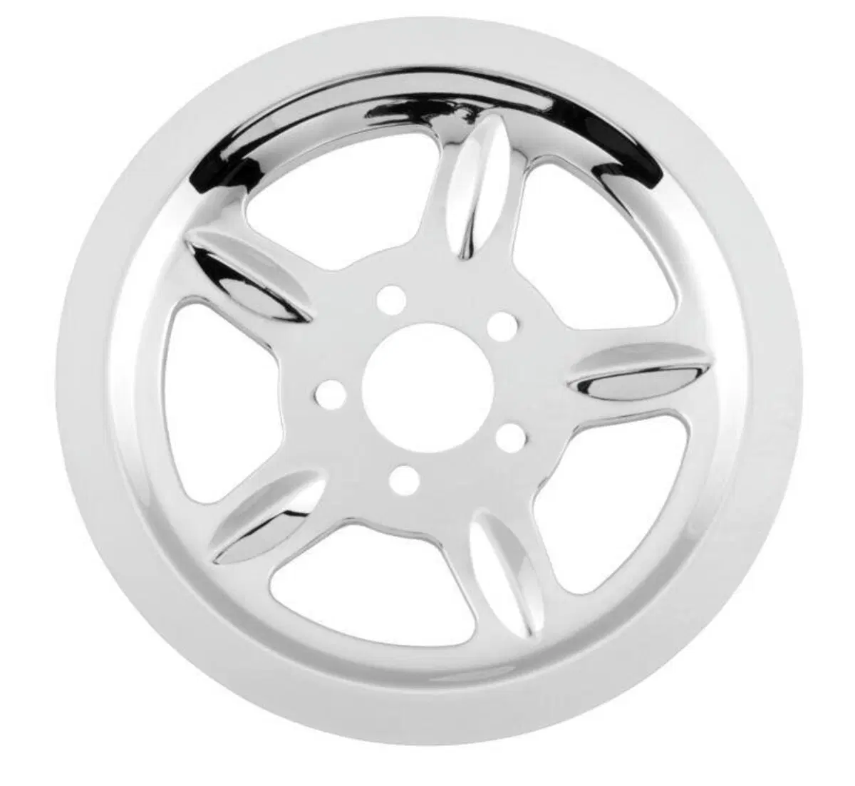 Copertura puleggia 68 denti cromata per Sportster 