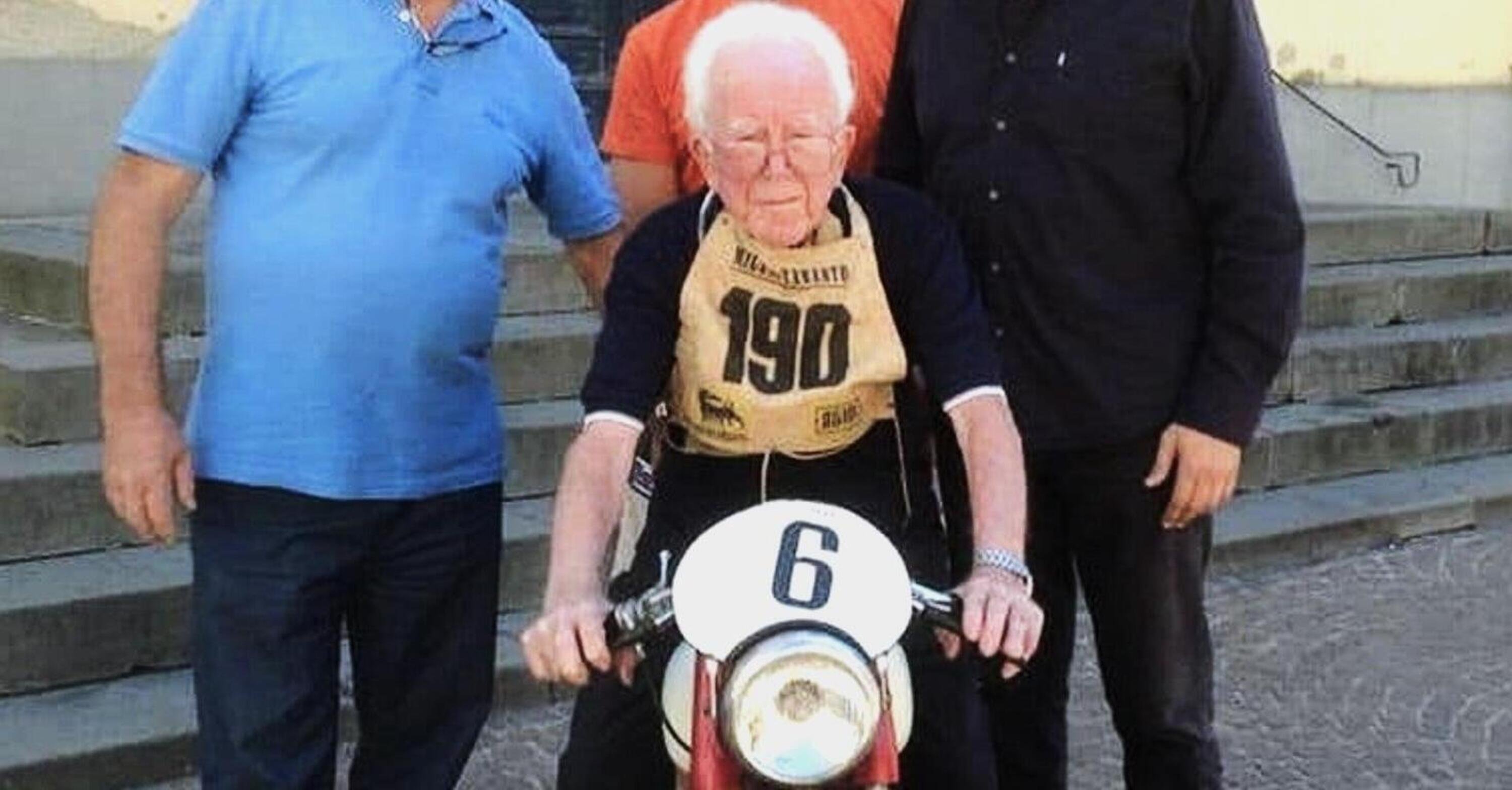 Florio, a 100 anni ancora in moto e in Vespa! [GALLERY]