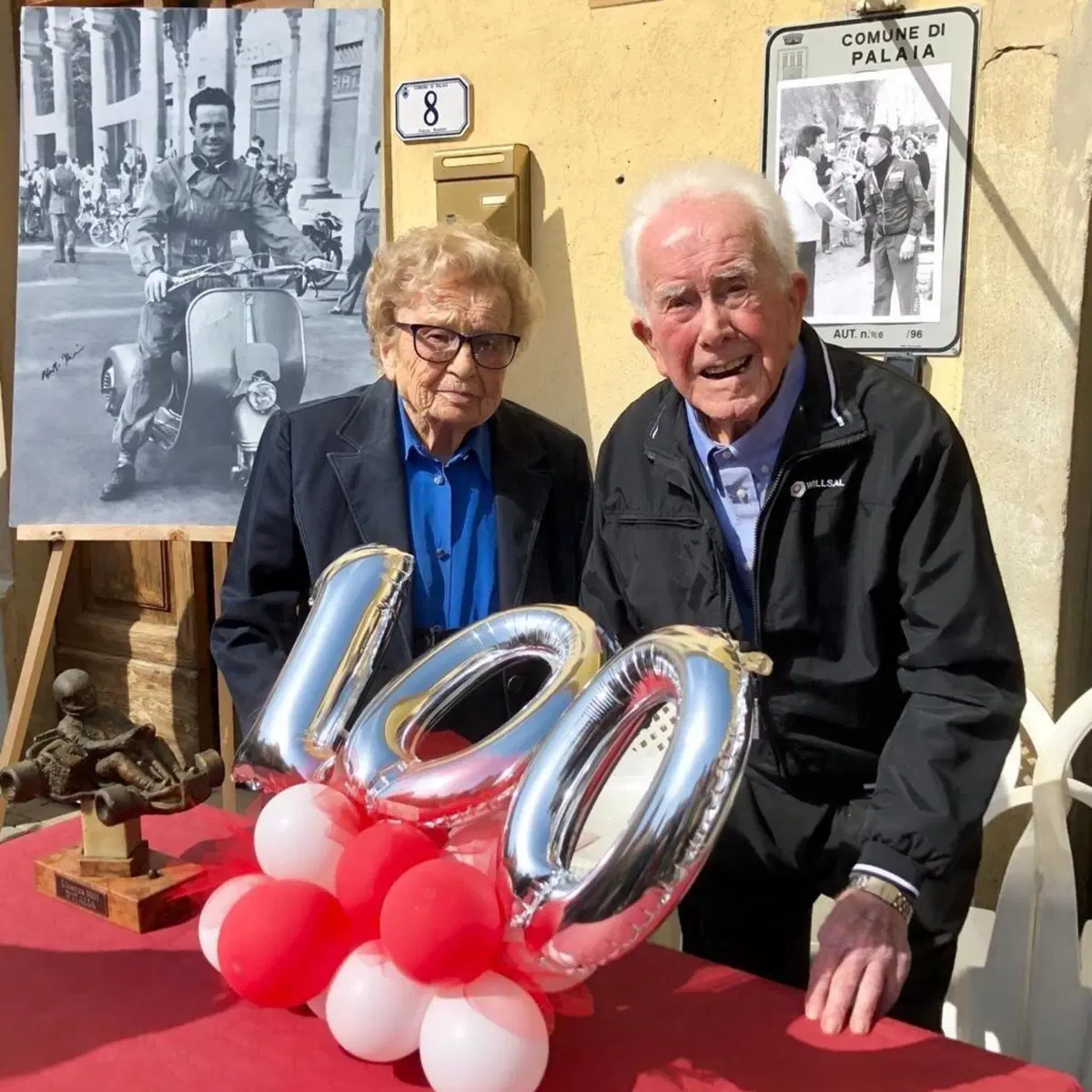 Florio, a 100 anni ancora in moto e in Vespa! (3)