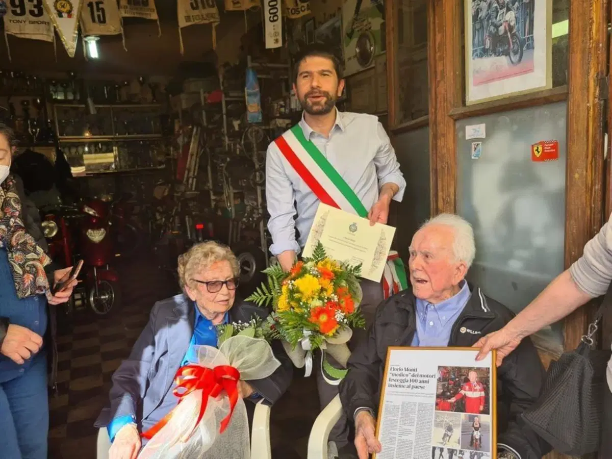 Florio, a 100 anni ancora in moto e in Vespa! (9)