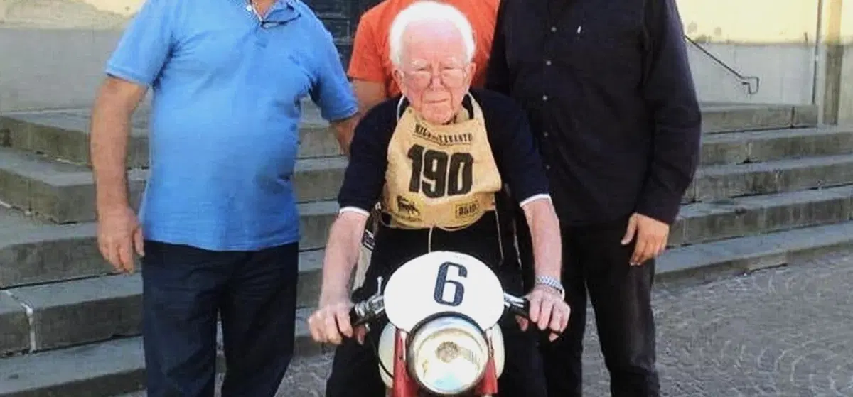 Florio, a 100 anni ancora in moto e in Vespa! (15)
