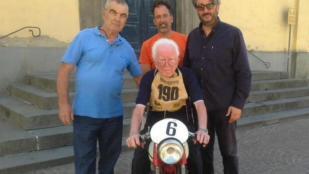 Florio, a 100 anni ancora in moto e in Vespa! (5)