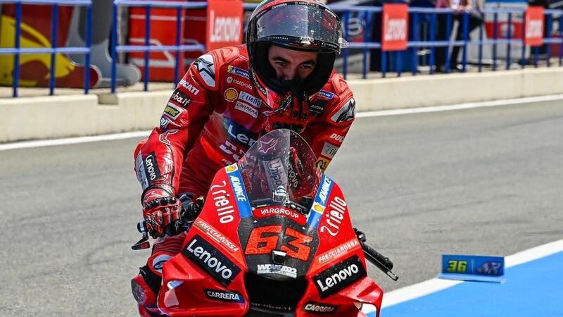 MotoGP 2022. GP di Spagna a Jerez, Pecco Bagnaia: &quot;Giornata bellissima, ho capito come guidare la GP22&quot;