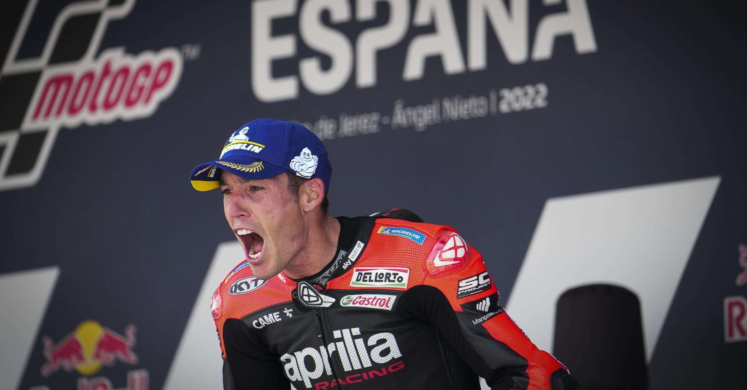 MotoGP 2022. GP di Spagna a Jerez, Aleix Espargaro: &quot;Ero pi&ugrave; veloce di Marc Marquez e Jack Miller, ho aspettato un loro errore&quot;