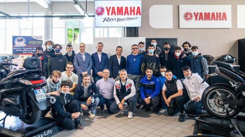 Yamaha e CNOS/FAP Lombardia: nuovo laboratorio automotive