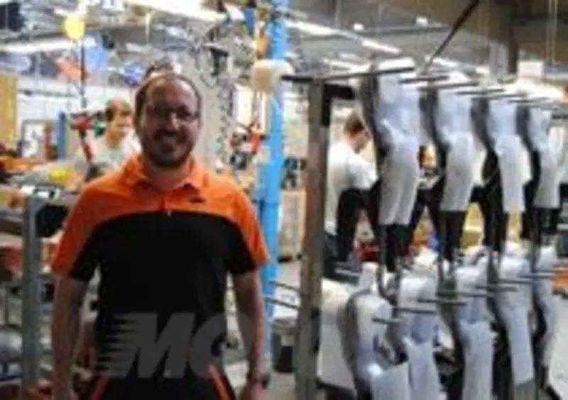 Nicola Rago, &amp;egrave; italiano il responsabile dell'area dedicata ai forcelloni KTM
