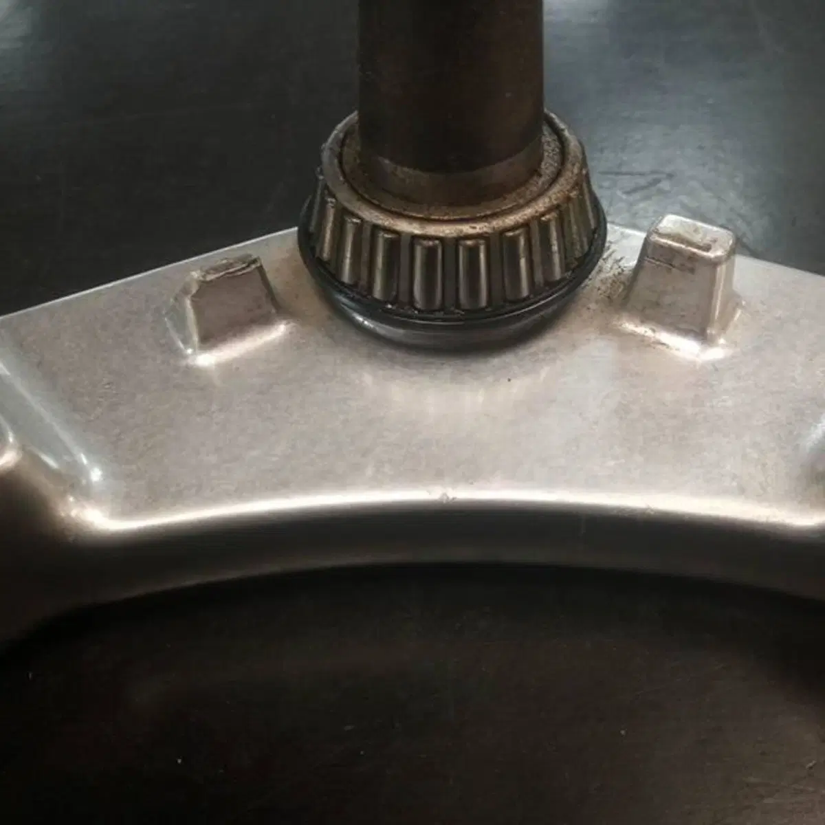 Piastra fork inferiore Triumph (6)