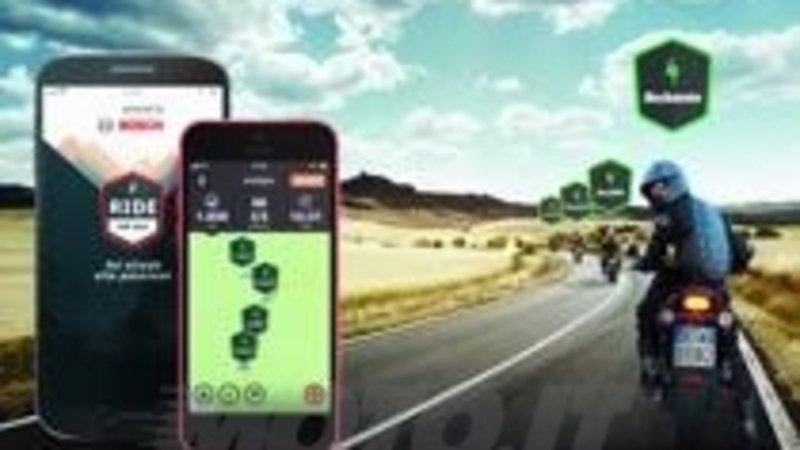 Bosch: nuove funzioni per la App Ride the Way