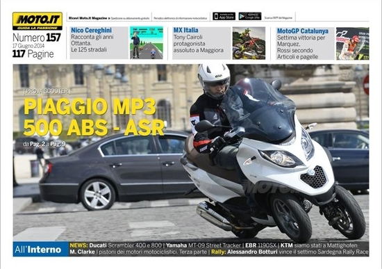 Magazine n°157, scarica e leggi il meglio di Moto.it