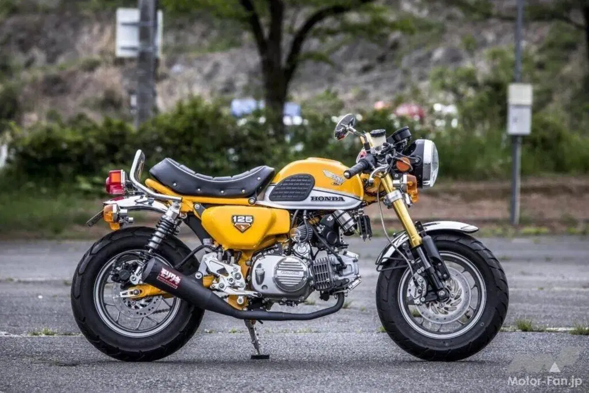 Special: una Honda Monkey 125 café racer (2)