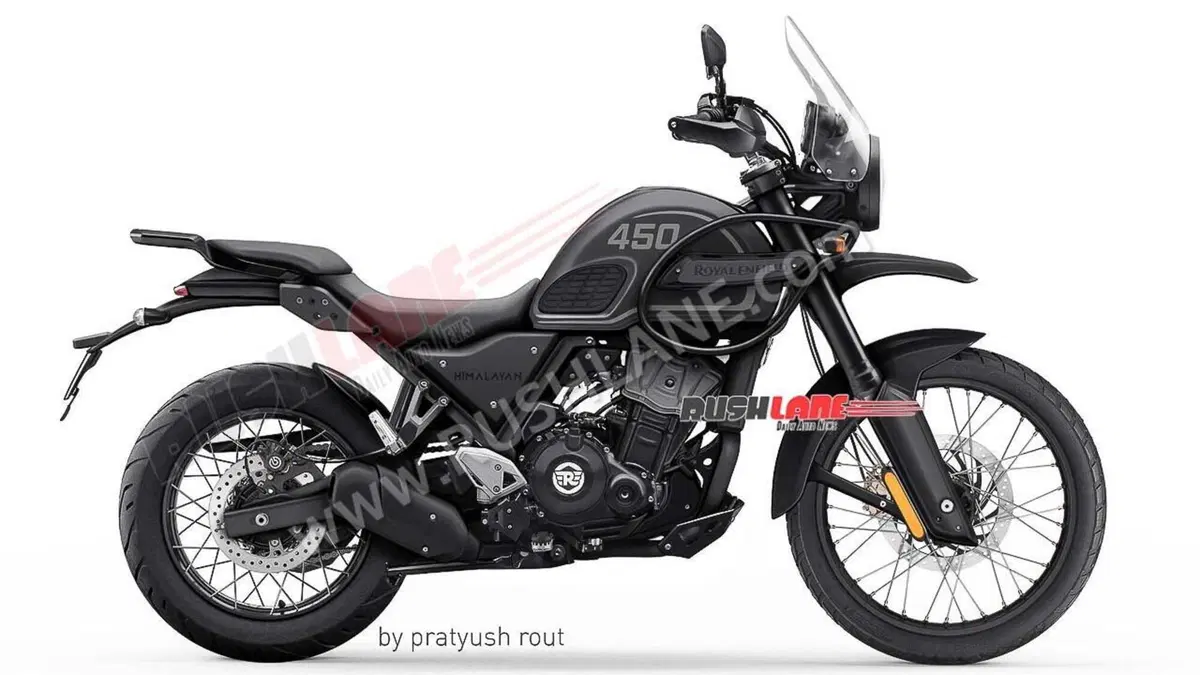 Render. Sarà così la Royal Enfield Himalayan 450 MY 2023? (2)