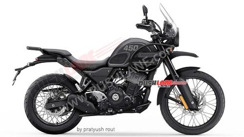 Render. Sarà così la Royal Enfield Himalayan 450 MY 2023? (2)