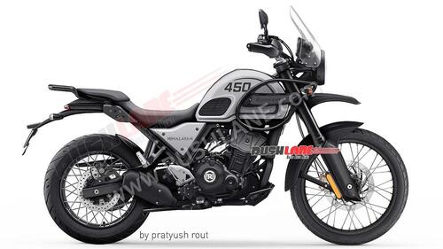 Render. Sarà così la Royal Enfield Himalayan 450 MY 2023? (4)